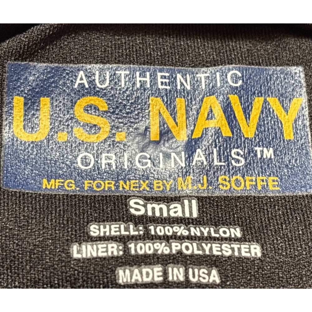 Soffe US Navy PT Shorts Mens Small Blue Nylon Athletic Training Running USA Made